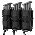 Tactical Single double triple Mag Molle Pouch For 9mm  40 Cal 45 Acp Glock 1911