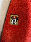 Disney Parks Jacket Women   s M Red Minnie Mouse Sherpa Snaps Fleece High Pile