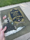 1899 Spanish American War Pictorial Atlas Illustrated George F Cram Antique Book