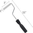 Fiberglass Roller Tools Kit 3pcs Fiberglass Resin Laminating Bubble Roller Set