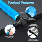 Metal Handle Deburring Tool   10 Bs1010 High Speed Steel Burr Removal Blades Kit