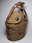 Original Ww1 Cavalry Mounted Canteen Set All 1917 Vet Id Nice Early Wwi Ria