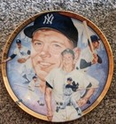Vintage 1992 Limited Edition Mickey Mantle Plate From  Hamilton Collection 