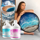 Puduo-1gallon Epoxy Resin Kit With Accessories    crystal Clear Art Resin 