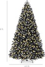 Best Choice Products Artificial Frosted Christmas Tree  6ft Premium Pre-lit Real
