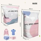 Vacuum Compression Storage Bags No Pump For Clothes Bedding Large Space Saving