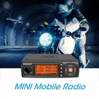 Bj-218 Mini Car Mobile Transceiver Dual Band Vhf Uhf Two Way Radio Walkie Talkie