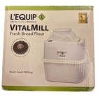 L equip Vitalmill Multi Grain Milling Grinder Flour Wheat Grains Oats Brand New