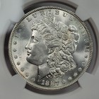 1887 P Morgan Silver Dollar  1 Ngc Ms66 High Grade Gem Philadelphia  k511
