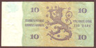 Finland  10 Markkaa  1980     Replacement   Star