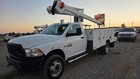 2013 Dodge Ram 4500 40ftbucket Service Utility Bed Truck 6 7l Boom Operates