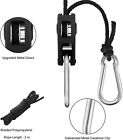 1 8  Adjustable Grow Light Yoyo Hanger Rope Reflector Clip For Grow Parts Supply