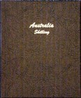 Dansco 7333 Quality Album For Australia Shillings 1910-1963 Coins Collection New