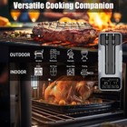 Dual-probe Wireless Meat Thermometer For Grilling  Smoking  Bbq - Bluetooth Enab