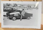 Vintage 1960 Photo Brass Era Ford Model T Runabout Roadster Antique Car Show