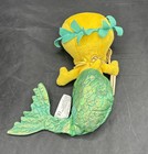 Tweety Mermaid Underdeep Blue Sea Bean Bag Plush 2000 Warner Bros  Looney Tunes