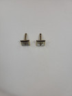 Pair Of Vintage Gold Tone Medical Doctor Caduceus Symbol Cufflinks