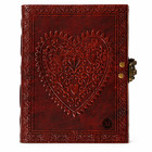 Vintage Leather Journal 8x6 Handmade Diary 200 Antique Paper With Lined Pages