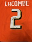 Jackson Lacombe Signed Anaheim Ducks Jersey Psa Dna Autographed