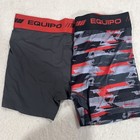 2 Pack Equipo Boxer Brief Underwear Performance Microfiber Stretch Mens   L