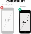 Zagg Glass Screen Protector Hd Clarity For Apple Iphone 6 6s  Iphone 7