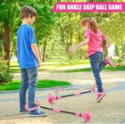 Us Stock Foldable Flash Wheel Skip Ball Ankle Kids Outdoor 6 10 Years