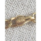 Child Sterling Silver 1 10 10k Gold Plated  Id Bracelet Figaro Link Engraveable