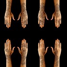 9 Sheet Temporary Tattoo Stencils henna Tattoo Kit Reusable Henna Tattoo    