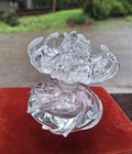 Wild Looking Large Clear Glass Antique Perfume Bottle - Needs Some Restoration -