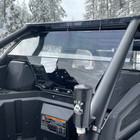 Double Ott Polaris Pro Xp  20   Rear Window 2-seater  clear  No Cutouts