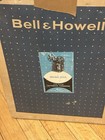 Vintage Bell   Howell Film Projector 8mm Model 256 In Original Box Manual Video