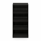 Industrial 4 Shelf Bookcase Bookshelf Wood Storage Book Display Rack Shelving