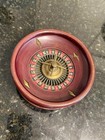 Antique Table Top Roulette Wheel Gambling Casino Game Wood German Original