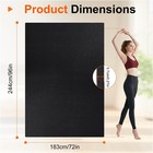 8x6ft Exercise Mat Non Slip Portable Yoga Mat Gym Fitness Pilate Workout Mat