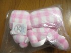 Stephan Baby - Plush Bear And Blanket Set - Pink white Gingham - Nwt