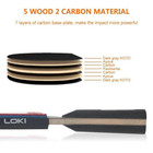 Loki 9  Table Tennis Racket   Ittf Approved Ping Pong Paddle   6 Balls