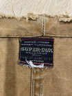 1930s Vintage Carhartt Superdux Hunting Vest Shell Brown