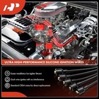  Ignition Spark Plug Wires Set Of 6 Compatible With Dodge Stealth 1991-1996   