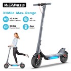 Adult Electric Scoote 500w 45miles For Commute W app double Suspension Foldable 