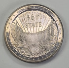 1864-1964 Nevada Centennial Medal 90  Silver Actual Token Pictured
