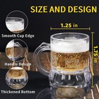 Mini Beer Mugs 1 Oz Shot Glasses Beer Glasses Plastic Beer Mug Shot Tasting