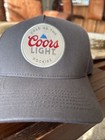 New Coors Light Hat Snapback Cap Men s Gray Cold As The Rockies Chill Beer Brist