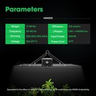 Vivosun 48x48x80  Reflective Mylar Grow Tent Kit W  Vs4000 Led 4 6 8 Ventilation
