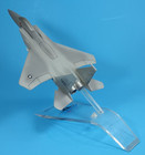 Vintage Mcdonnell Douglas F-15 Eagle Jet Fighter Desk Top Model On Plexi Stand 