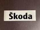 Replicated International Hockey Skoda Front Helmet Decal Czech Republic And More