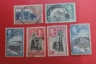 Lot 4 Of 6 Ceylon Stamps 1938 King George Vi G vfine Used Wmk 
