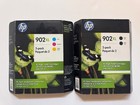 New Sealed Hp 902xl Black 2-pack   Cmy Ink Cartridge 6958 62 54 68  6975  6978