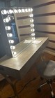 Ihome Hollywood Studio Xl Vanity Mirror Led Lighted Dimmable Usb Silver
