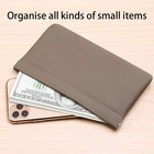 Self-closing First-layer Genuine Cowhide Long Wallet Passport Driver s