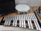 Ludwig Drum And Bells xylophone  Student Combo Kit With Roller Case   Sticks